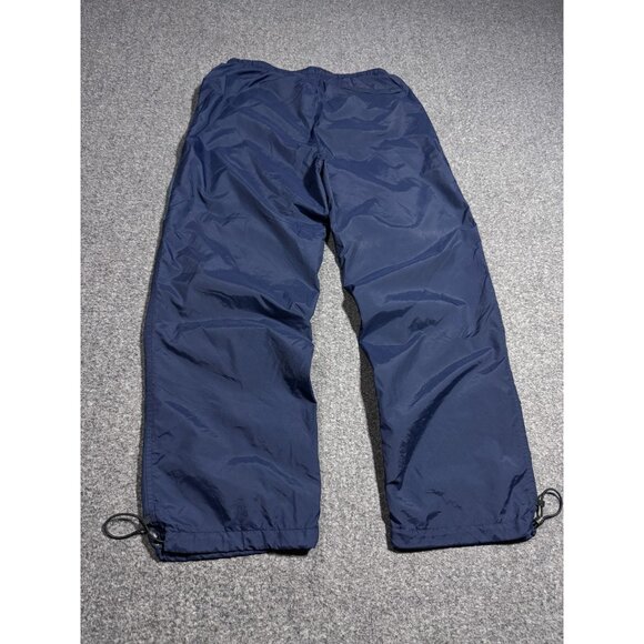 Vintage Nike Track Pants Mens Y2K Gray Tag Navy Nylon Size M - Picture 6 of 10